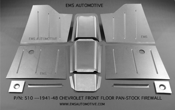 FRONT FLOOR PAN KIT FOR STOCK FIREWALL